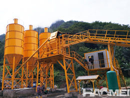 high efficiency concrete batching plants