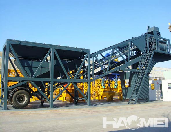 mobile concrete batching plant cost