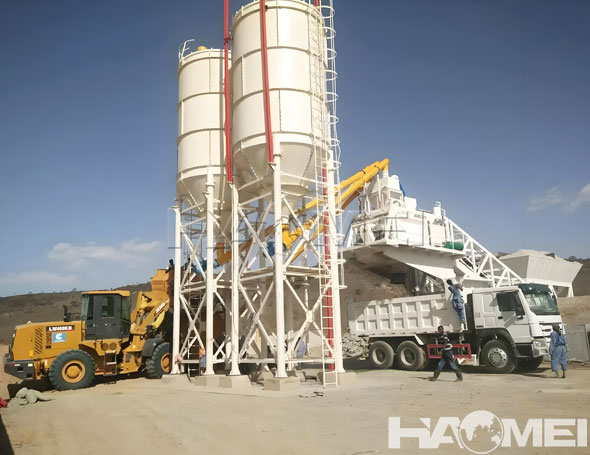 China mobile batching plant