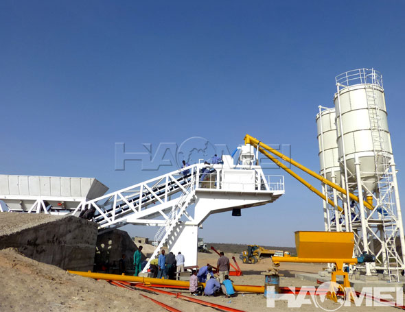 China mobile batching plants