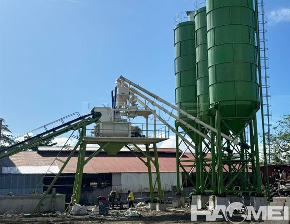 how to build a concrete batching plant