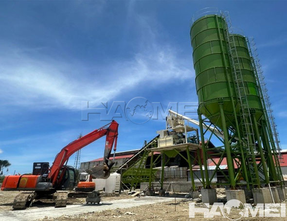 how to build concrete batching plant