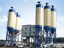 fixed concrete mixing plant