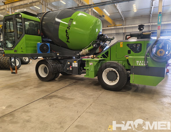 mini self loading concrete mixer machine
