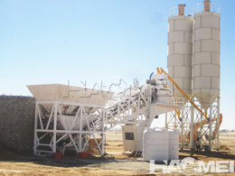 mobile concrete mix plants