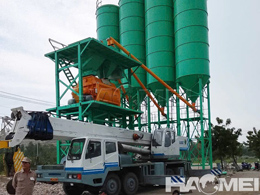 tropical concrete batching plant