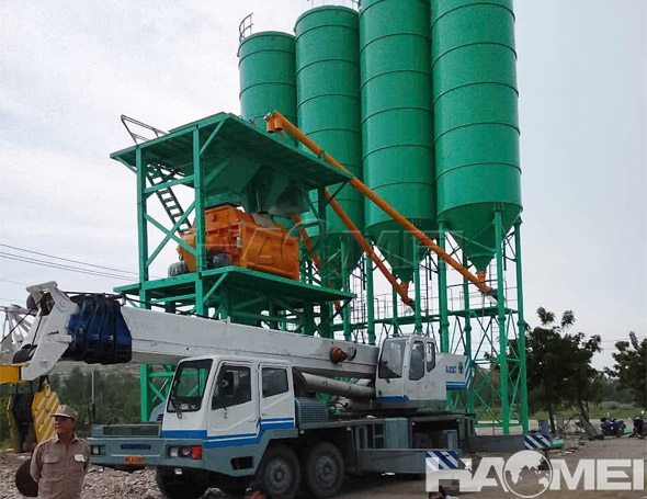 concrete batching plant in tropical climate