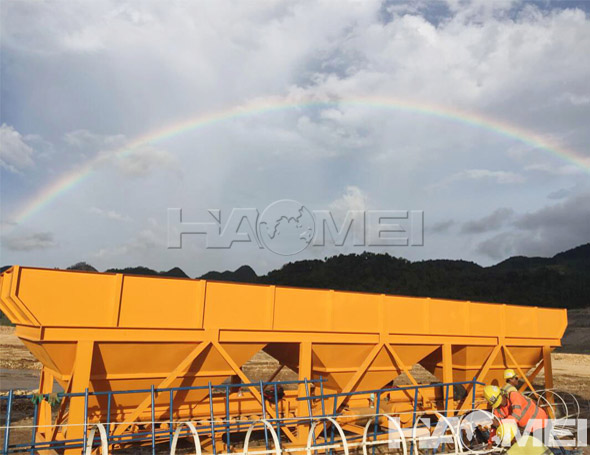 how to install concrete batching plant