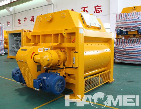 sicoma twin shaft concrete mixer
