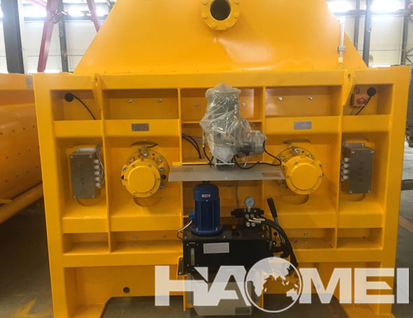 JS2000 twin shaft concrete mixer