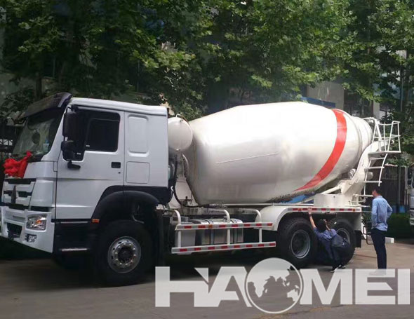 concrete mixer truck components