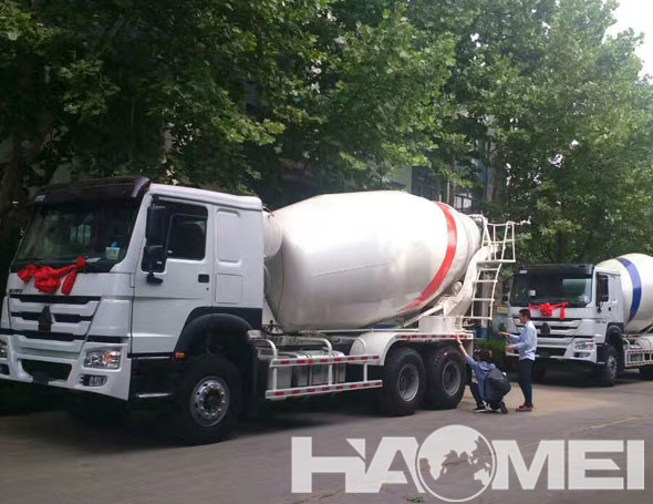 concrete mixer truck components