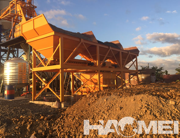compact concrete batching plant