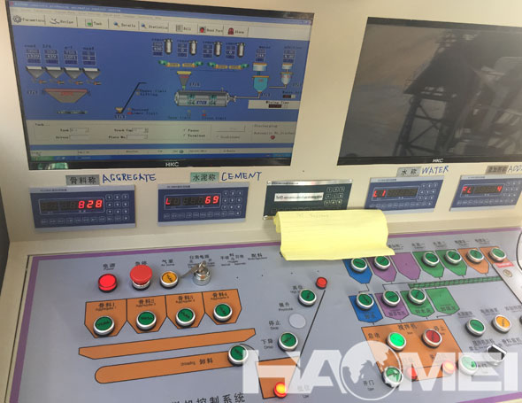 compact concrete batching plant