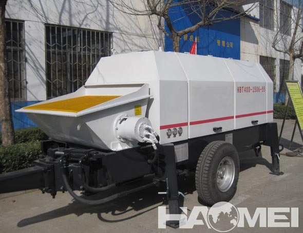trailer pump concrete