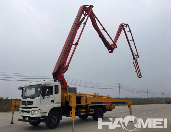 concrete pump trucks