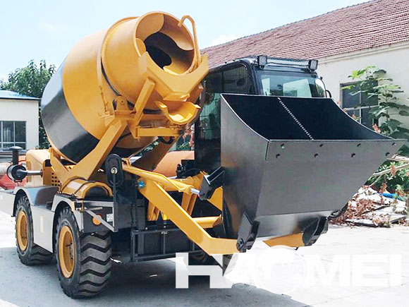 mini self loading concrete mixer price