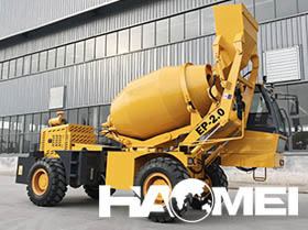 self loading mobile concrete mixer manufacturer
