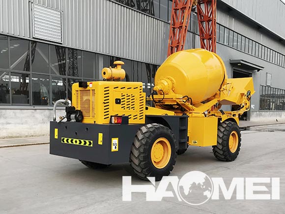 self loading mobile concrete mixer price