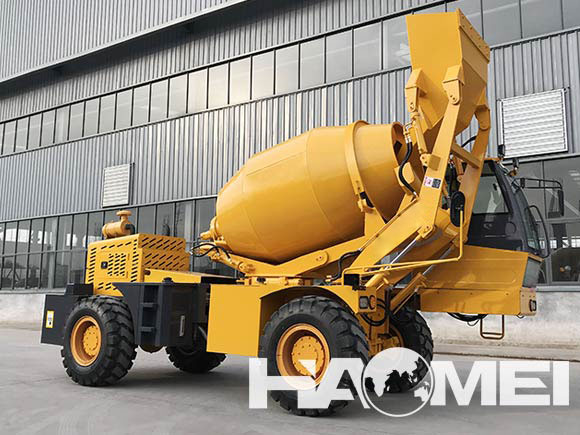 self loading mobile concrete mixer for sale