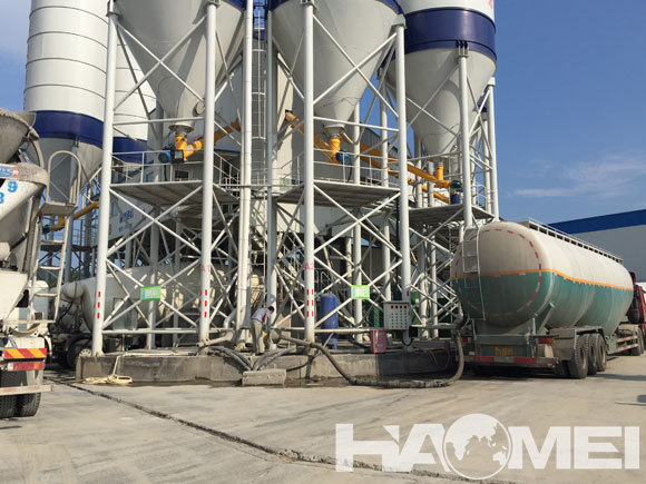 HZS180 concrete batching plant