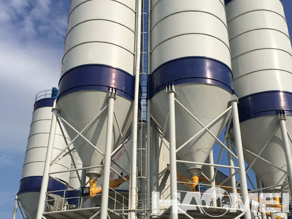 electric concrete batching plant