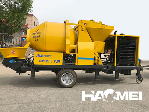 concrete mixer pump