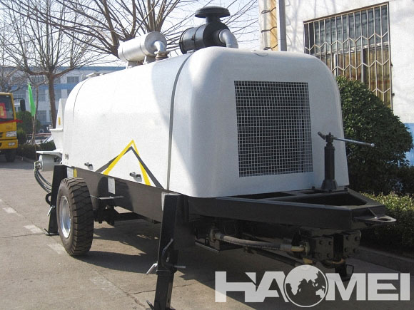HBT60S1413-112R Trailer Concrete Pump