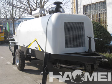 HBT60S1413-112R Trailer Concrete Pump