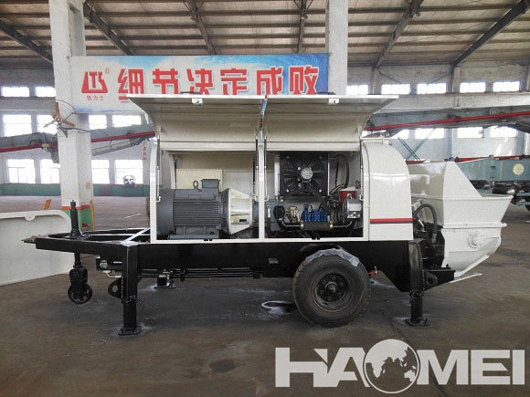 buy trailer concrete pump