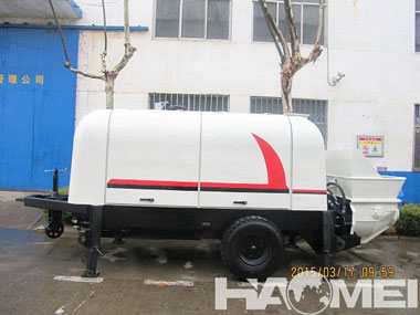HBT60S1816-110 Trailer Concrete Pump