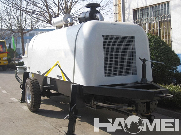 HBT80S1813-110 Trailer Concrete Pump