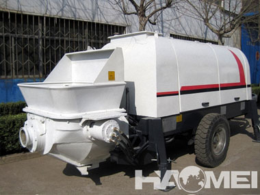 HBT80S1813-110 Trailer Concrete Pump