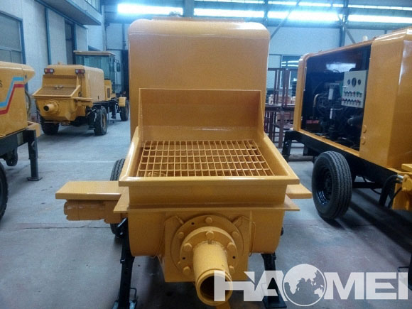 trailer mounted boom concrete pump for sale
