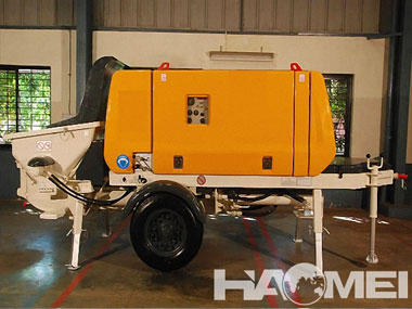 HBT80S1813-145R Trailer Concrete Pump